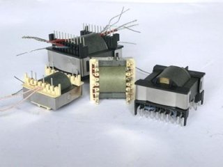 Transformers and inductors with cores